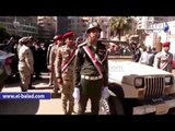 صدى البلد | جنازة عسكرية في الإسكندرية للضابط شهيد سيناء