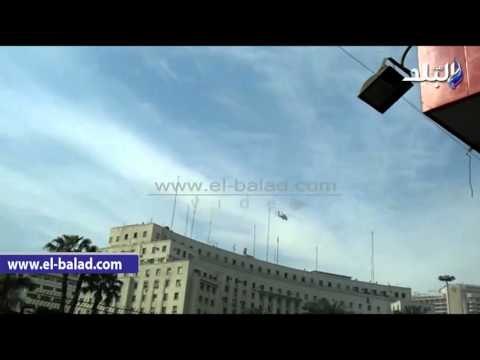صدى البلد | الطائرات الحربية تحلق بسماء التحرير
