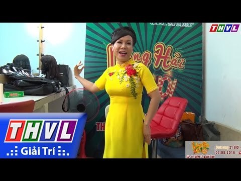 THVL | Việt Hương chèo thuyền hát Chiếc áo bà ba trong hậu trường Làng hài mở hội