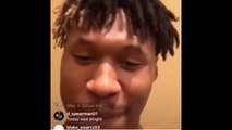 NFL - Dallas Cowboys DT David Irving says he's quitting football, while smoking weed, during Instagram live stream