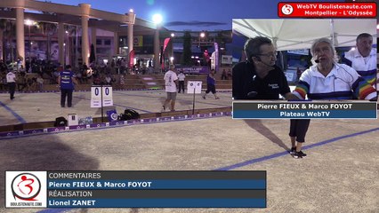 Odyssée 2018 des Champions à Montpellier : Quart MILEI vs ROCHER