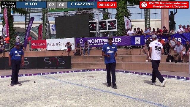 Odyssée 2018 des Champions à Montpellier : 1ères de poules LOY vs FAZZINO