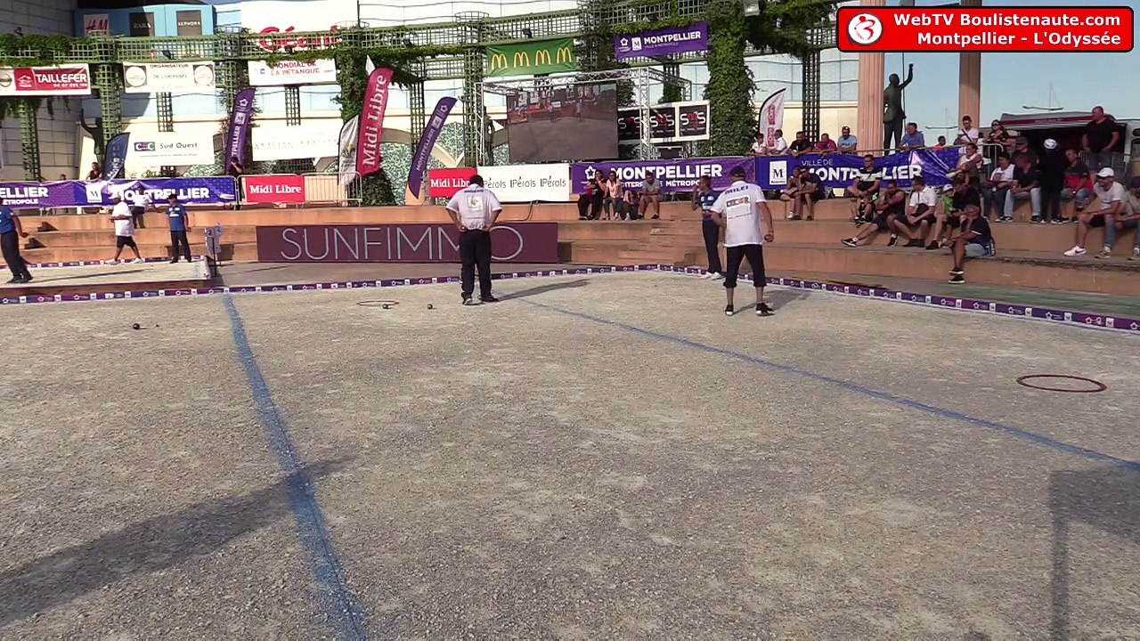 Odyssée 2018 des Champions à Montpellier : 3èmes de poules