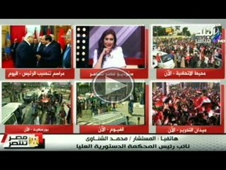 نائب رئيس الدستورية العليا يكشف كواليس اليوم ونية المستشار عدلى منصور للعودة للقضاء