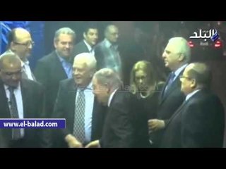 صدى البلد | يحيى الجمل وأباظة وعدد من سفراء الدول العربية في عزاء بطرس