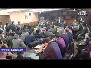 صدى البلد | جلسة صلح بين المحامين وأفراد الأمن بمنيا القمح