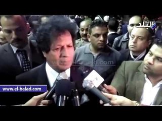 صدى البلد | وصول "قنديل وإسحاق وقذاف الدم" للعزاء في "هيكل"‎