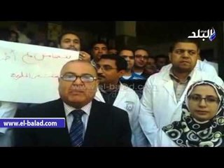 صدى البلد | أطباء أسيوط يتضامنون مع زملائهم بالمطرية