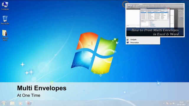 How to Print Multiple Envelopes with different Addresses In Word | How to Use Mail Merge