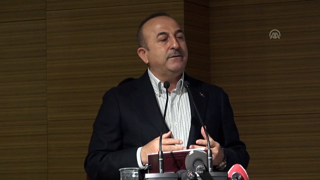 Bakan Çavuşoğlu: 'İki havaalanını birleştiren bir hızlı tren projesinin raylı sistem çalışmalarını yapıyoruz' - ANTALYA