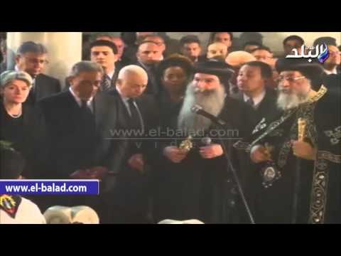 صدى البلد | البابا تواضروس يودع بطرس غالي بقصيدة رثاء