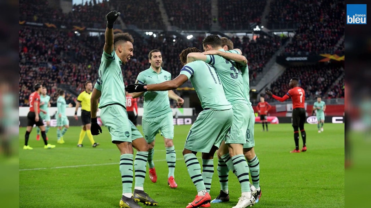 Résumé des buts inscrits lors du match Rennes-Arsenal en Europa League