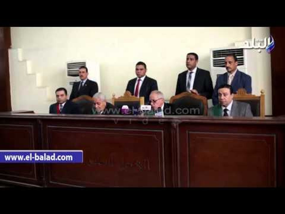 صدى البلد |  لحظة النطق بالحكم على المتهمين فى قضية «فتنة الشيعة»