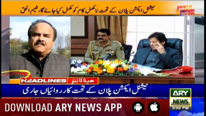 Headlines ARYNews 1500 8th March 2019