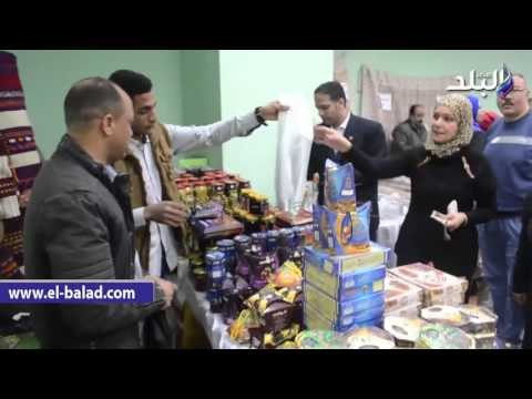 صدى البلد |معرض بـ المالية للمنتجات اليدوية والحرفية لـ9 مدن حدودية