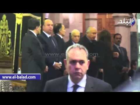 صدى البلد | وصول نبيل العربى وفايق وعبد القدوس لعزاء «هيكل»