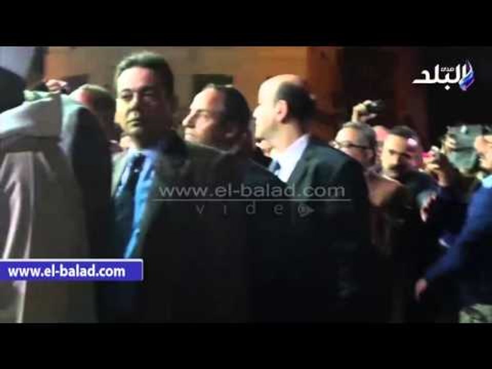 صدى البلد | وصول وزيري الاستثمار والاتصالات وإبراهيم عيسى لعزاء «هيكل‎»