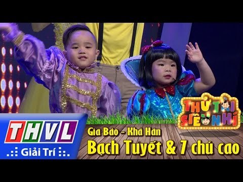 THVL | Thử tài siêu nhí - Tập 12: Bạch Tuyết và 7 chú cao - Gia Bảo, Khả Hân