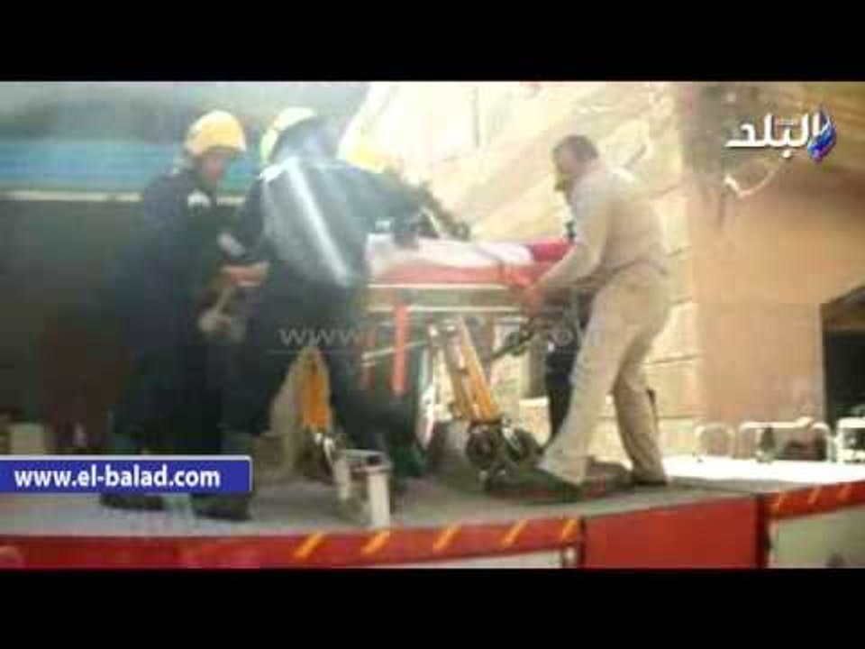 صدى البلد | أهالى ميت عساس بالغربية يشيعون جثمان شهيد الشرطة فى سيناء