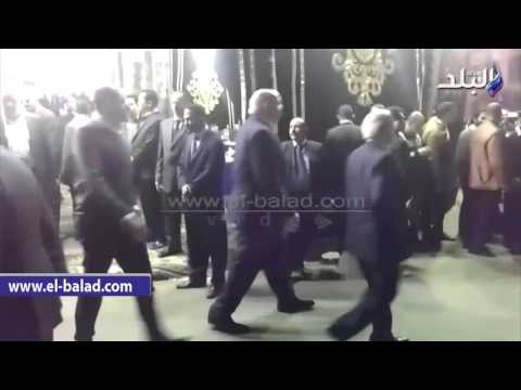 صدى البلد | وزير التنمية المحلية يقدم واجب العزاء في هيكل