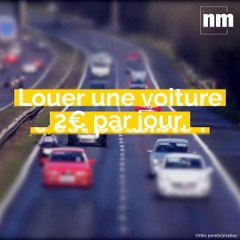 VIDÉO. Les "autos du cœur" sont lancées: vérifiez si vous pouvez utiliser ces voitures louées 2€ par jour