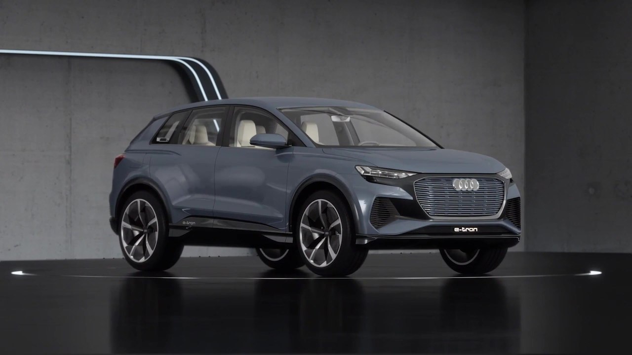 Der Audi Q4 e-tron concept - das Exterieur