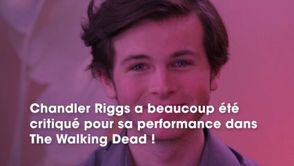 The Walking Dead : Chandler Riggs (Carl) avoue qu’il était mauvais acteur et dévoile pourquoi