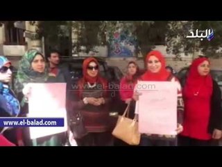 صدى البلد |المفصولون من النيابة الإدارية يجددون تظاهراتهم أمام الوزراء للعودة للعمل والتعيين