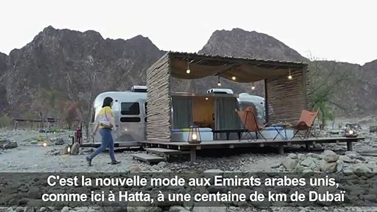 La nouvelle mode touristique à Dubaï: le "glamping", camping glamour
