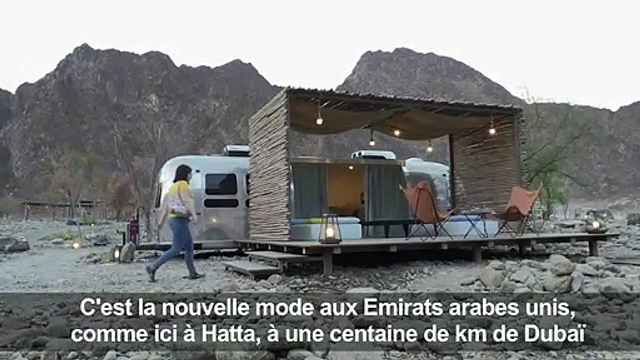 La nouvelle mode touristique à Dubaï: le "glamping", camping glamour
