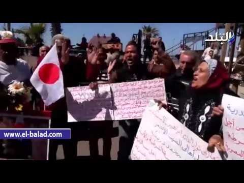 صدى البلد | متظاهروا القائد إبراهيم يتظاهرون ضد عكاشة بعد لقائه السفير الإسرائيلي