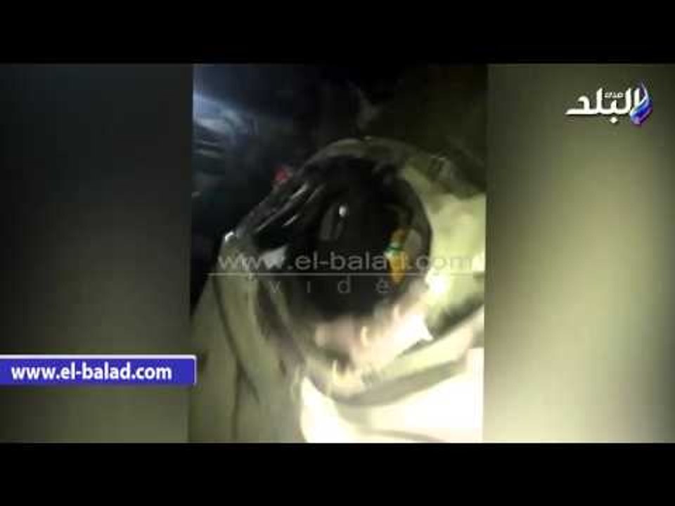 صدى البلد |كاميرا "صدى البلد" في موقع انفجار سيارة المهندسين