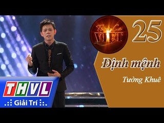THVL | Tình ca Việt 2015 - Tập 25: Bài Bolero quê hương | Định mệnh - Tường Khuê