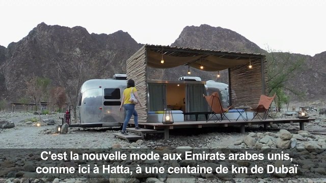 La nouvelle mode touristique à Dubaï: le glamping , camping glamour