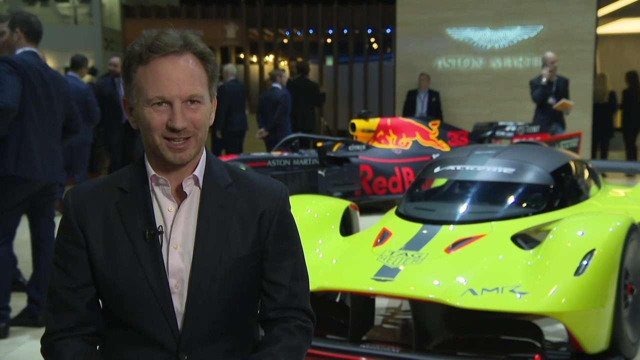 Aston Martin Lagonda at the Geneva Motor Show 2019 - Interview Christian Horner