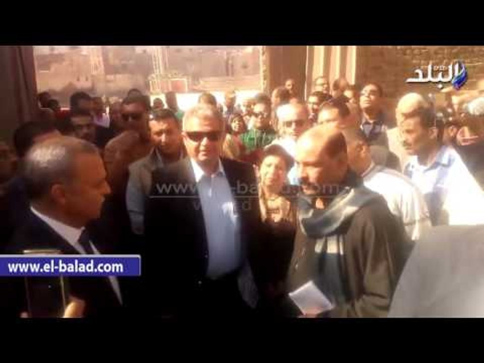 صدى البلد | وزير الشباب خلال زيارته لـ"قنا": تطوير استاد نجع حمادي خلال عام