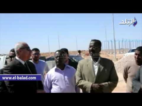 صدى البلد |محافظ أسوان يتفقد الموقف الدولى بتكلفة 15 مليون جنيه