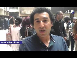 صدى البلد | العاملون بالهيئة العامة لقصور الثقافة يتظاهرون لصرف بدل طبيعة العمل