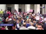 صدى البلد |  احتجاجات للعاملين بالمصرية للاتصالات في سنترالات القاهرة والجيزة والفيوم ودمياط