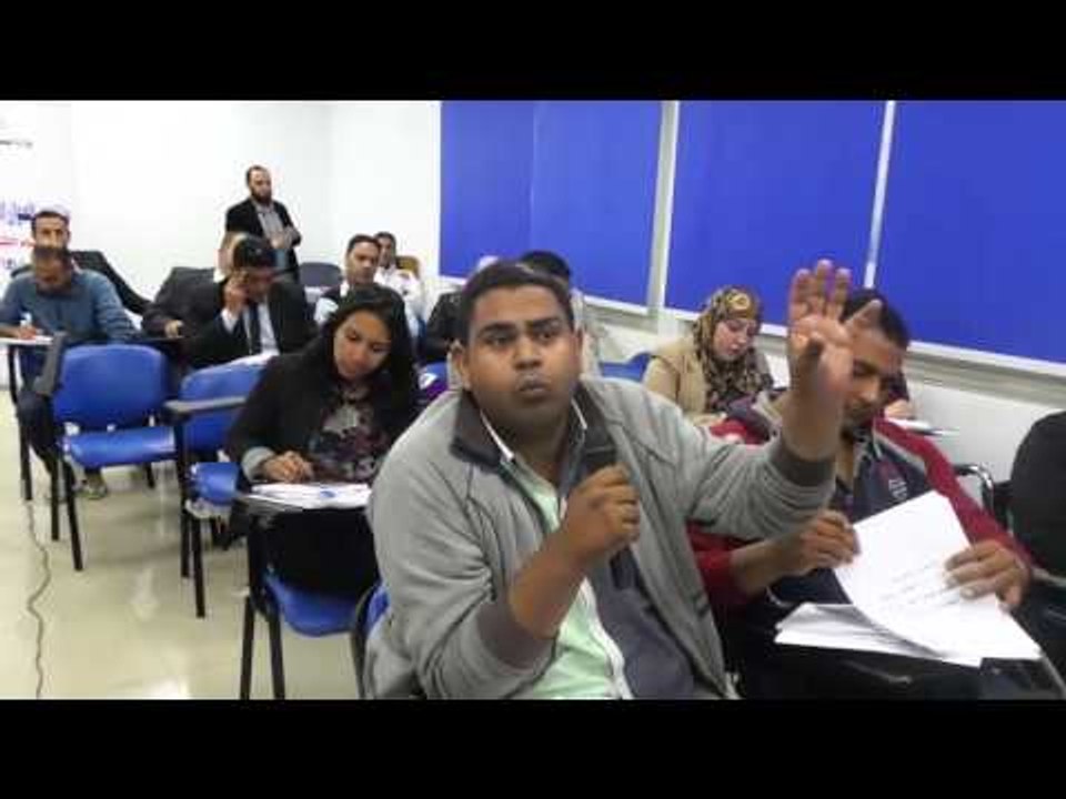 صدى البلد | أصم ناطق يدعوا لإستحداث التجارب الدولية في منتدي الحوار الوطني للشباب