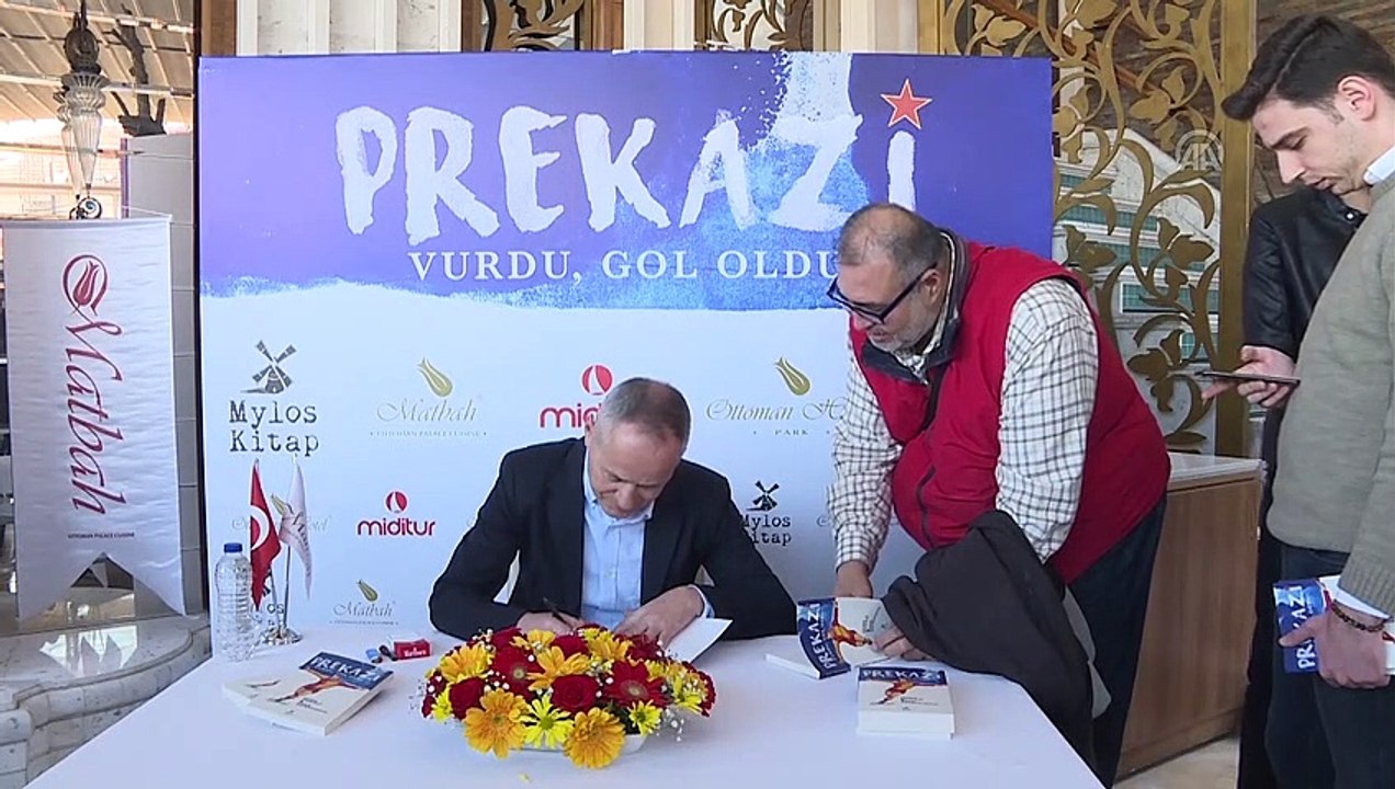 Prekazi, hayatını anlatan kitabı tanıttı - İSTANBUL