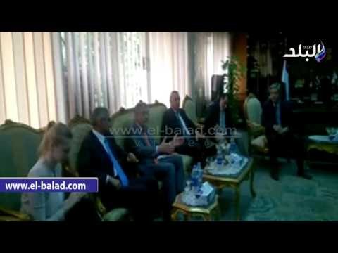 صدى البلد | السفير الألمانى بقنا: 1.7 مليار يورو حجم استثماراتنا فى مصر