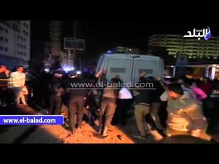 صدى البلد |  النيابة تأمر برفع  ثلاث سيارات من موقع انفجار الطوابق