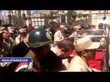 صدى البلد |  الآلاف يشيعون جثمان الشهيد شريف عمر بالإسكندرية
