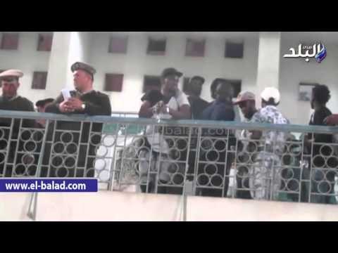 صدى البلد | جماهير بوسكو الكونغولى تهتف غاضبة عقب هزيمة فريقها من المقاصه بالفيوم