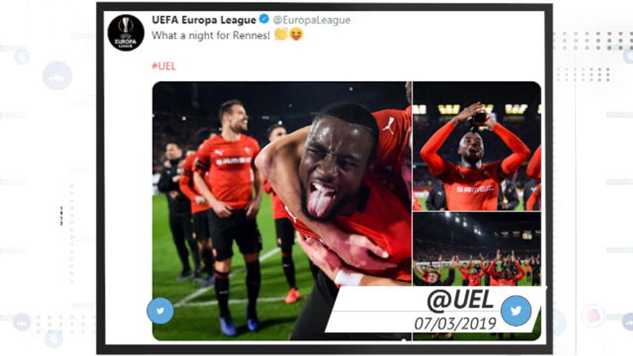 8es - Le carton de Rennes à travers les réseaux sociaux