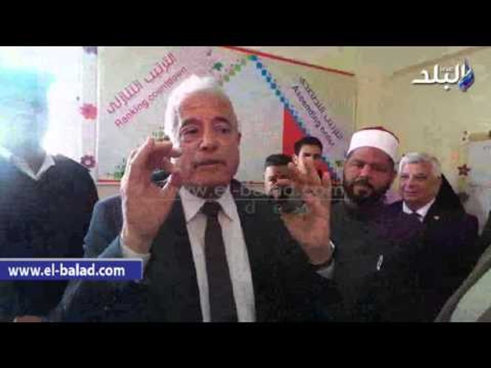 صدى البلد | "فودة" يفتتح مؤسسة" اقرا" بطور سيناء
