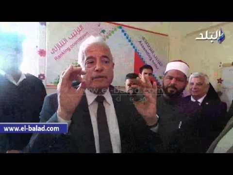 صدى البلد | فودة يفتتح مؤسسة اقرا بطور سيناء