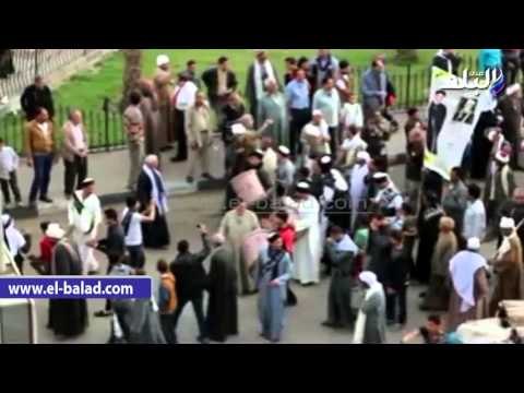 صدى البلد | مسيرة الطرق الرفاعية تصل مسجد الرفاعي للاحتفال بالليلة الختامية