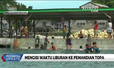 Mengisi Waktu Liburan ke Pemandian Topa, Muna, Sulteng